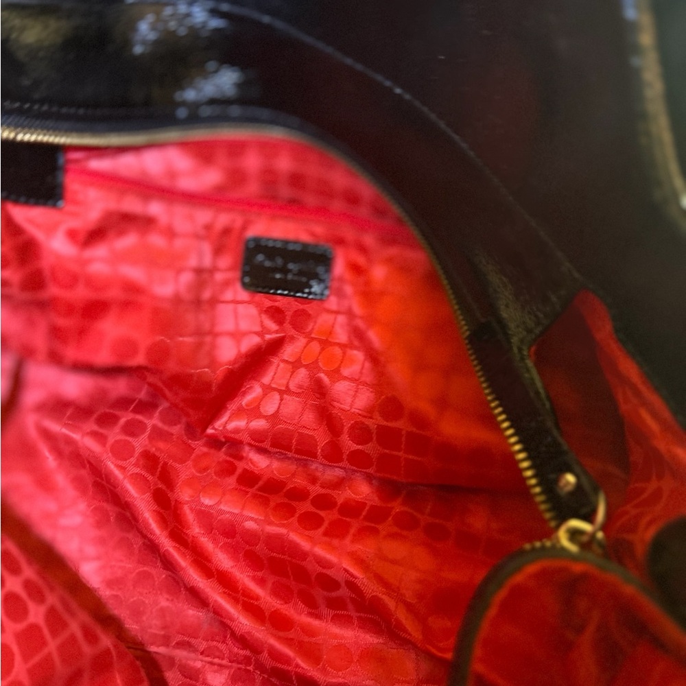 Kate Spade Berkshire Road Stevie Bag in Black Patent Leather. Gently ♥️’d - Picture 9 of 16